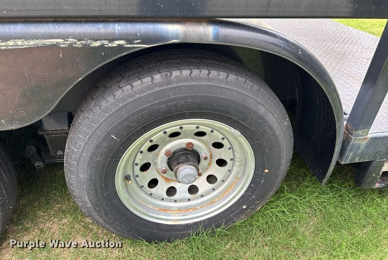 image for item DU9744 Shop built utility trailer