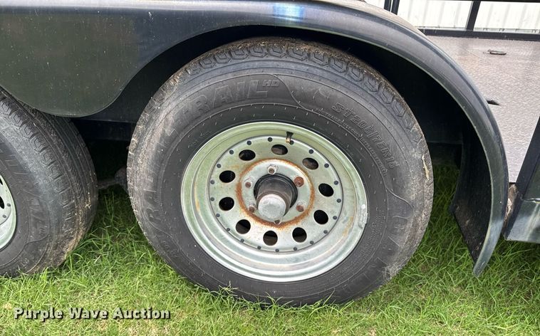 image for item DU9744 Shop built utility trailer