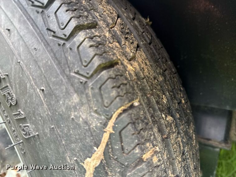 image for item DU9744 Shop built utility trailer