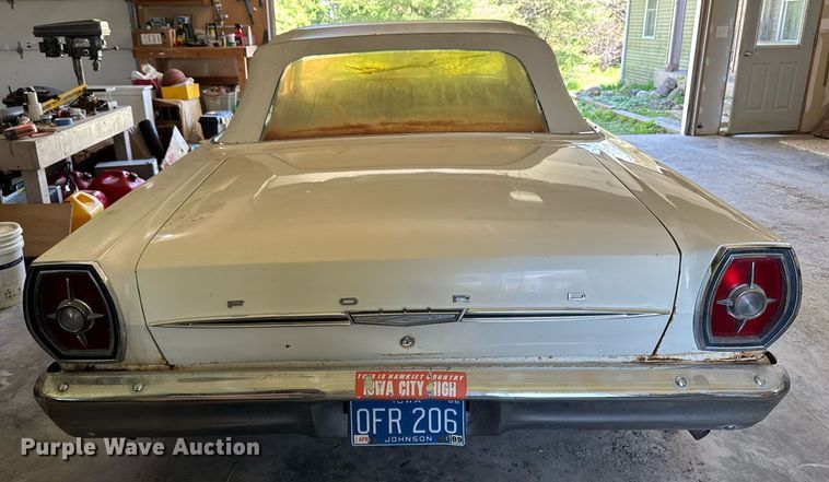 image for item DV2591 1965 Ford Galaxy 500 convertible