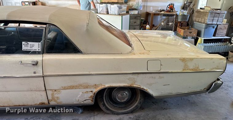 image for item DV2591 1965 Ford Galaxy 500 convertible