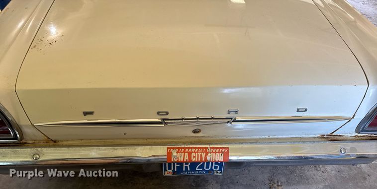 image for item DV2591 1965 Ford Galaxy 500 convertible