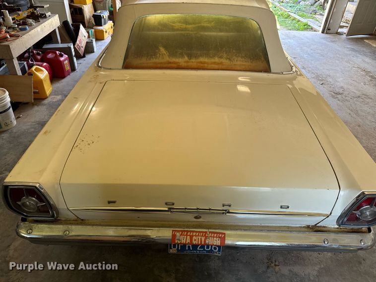 image for item DV2591 1965 Ford Galaxy 500 convertible