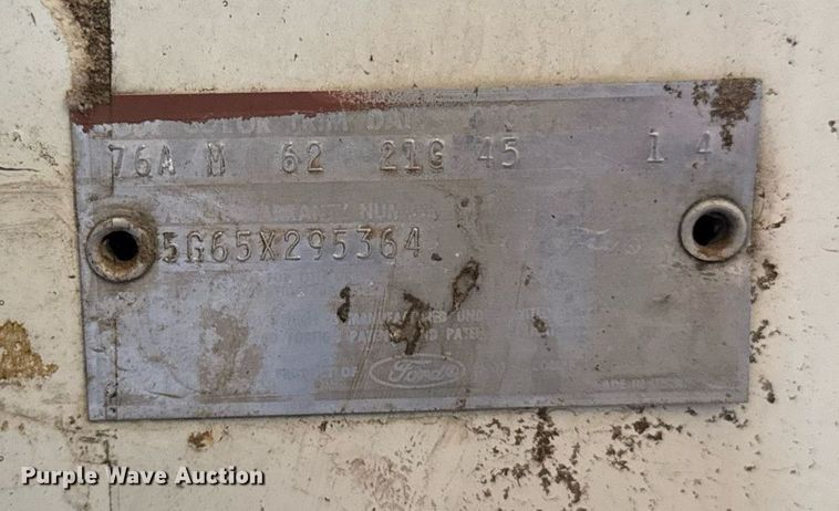 image for item DV2591 1965 Ford Galaxy 500 convertible