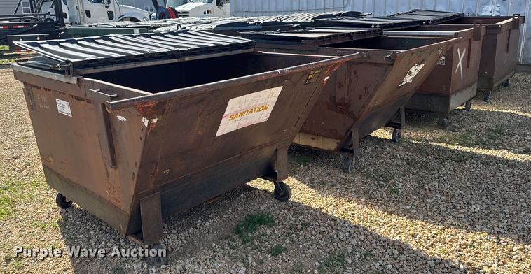 image for item DV2646 (4) steel dumpsters