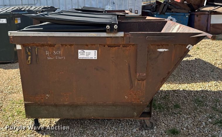 image for item DV2646 (4) steel dumpsters