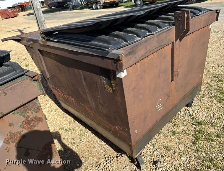 image for item DV2646 (4) steel dumpsters