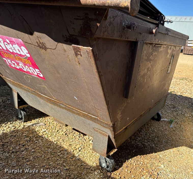 image for item DV2646 (4) steel dumpsters