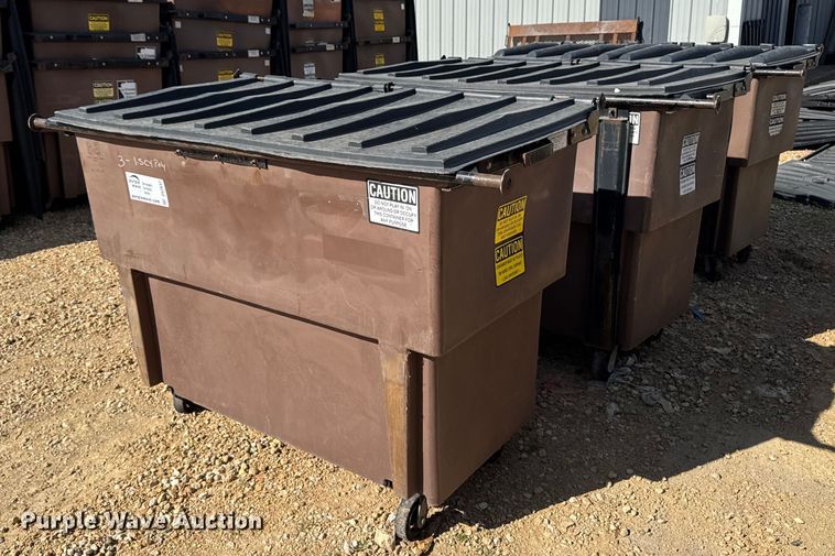 image for item DV2647 (3) Nedland Industries poly dumpsters