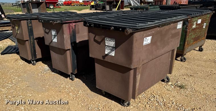 image for item DV2647 (3) Nedland Industries poly dumpsters