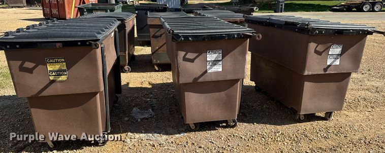 image for item DV2647 (3) Nedland Industries poly dumpsters