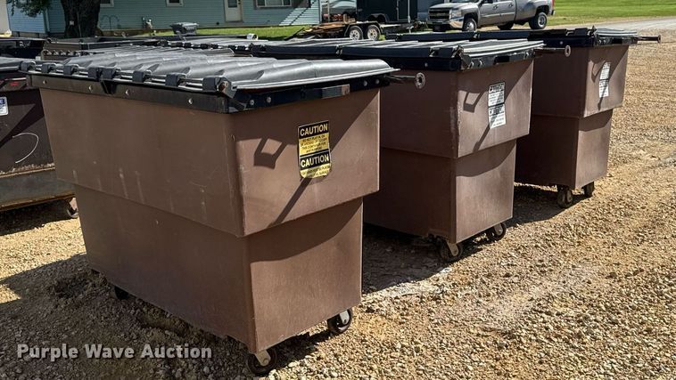 image for item DV2647 (3) Nedland Industries poly dumpsters