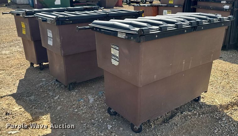 image for item DV2647 (3) Nedland Industries poly dumpsters