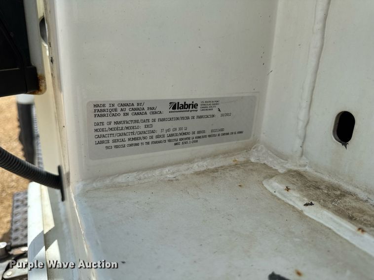 image for item DV2651 2012 International 7400 work star refuse truck