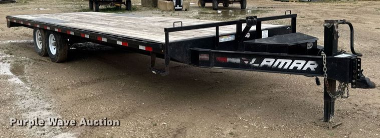 image for item DV2662 2021 Lamar F8022427 equipment trailer