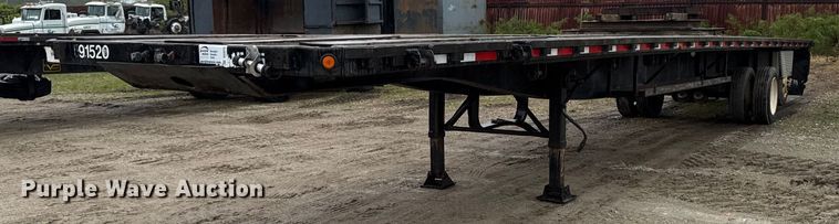 image for item DV2675 1996 Lufkin FL-11 flatbed trailer