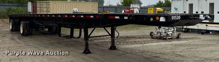 image for item DV2675 1996 Lufkin FL-11 flatbed trailer