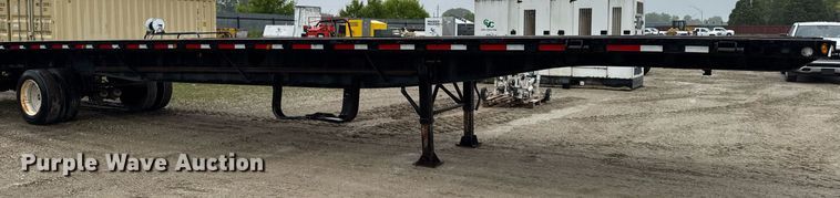 image for item DV2675 1996 Lufkin FL-11 flatbed trailer