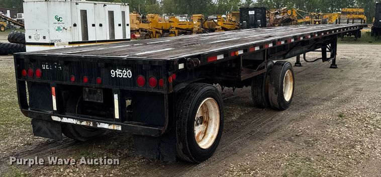 image for item DV2675 1996 Lufkin FL-11 flatbed trailer