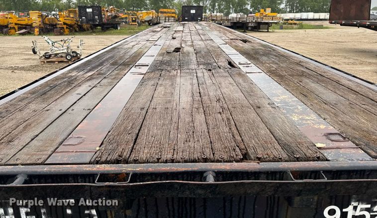image for item DV2675 1996 Lufkin FL-11 flatbed trailer