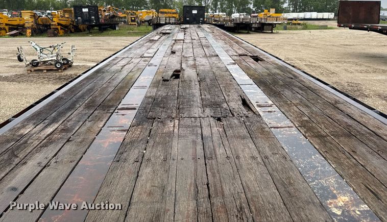 image for item DV2675 1996 Lufkin FL-11 flatbed trailer