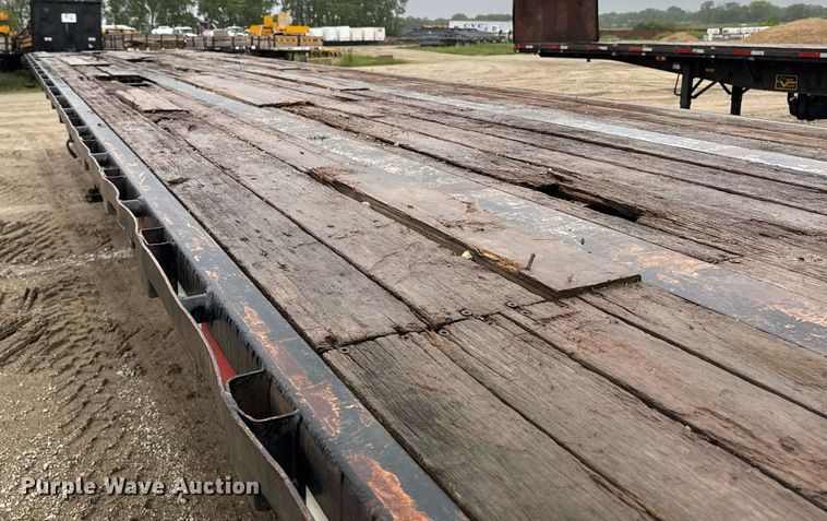 image for item DV2675 1996 Lufkin FL-11 flatbed trailer