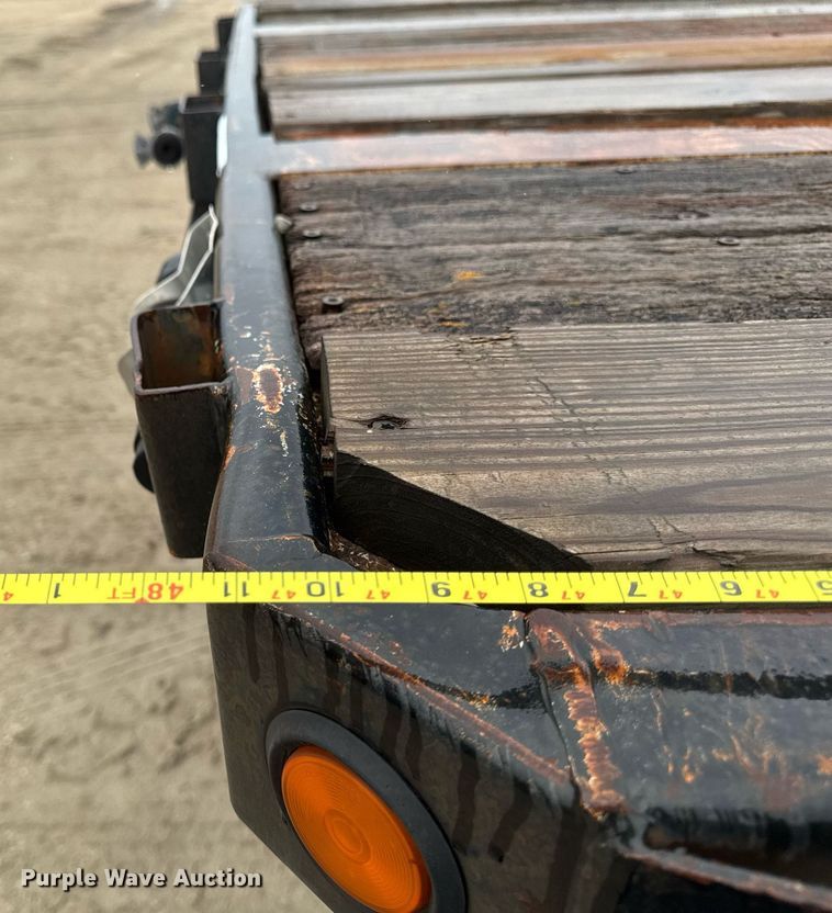 image for item DV2675 1996 Lufkin FL-11 flatbed trailer