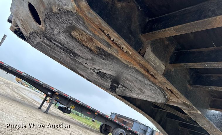 image for item DV2675 1996 Lufkin FL-11 flatbed trailer