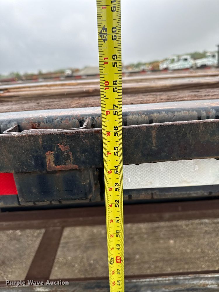 image for item DV2675 1996 Lufkin FL-11 flatbed trailer