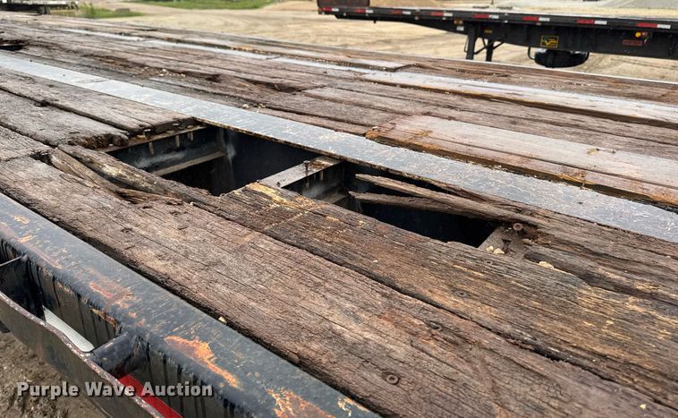 image for item DV2675 1996 Lufkin FL-11 flatbed trailer