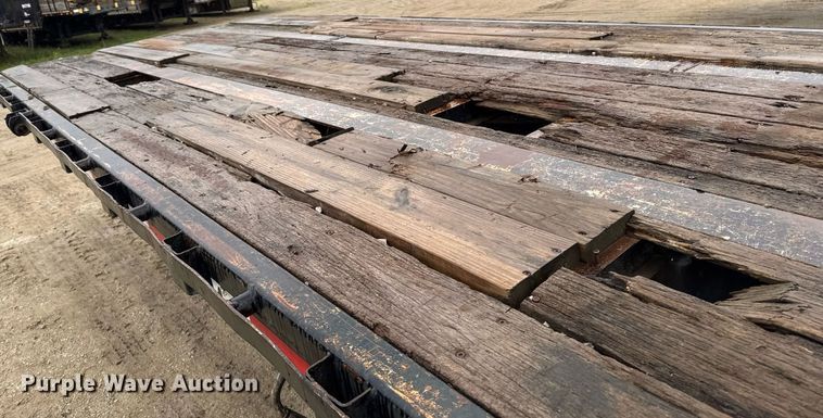 image for item DV2675 1996 Lufkin FL-11 flatbed trailer