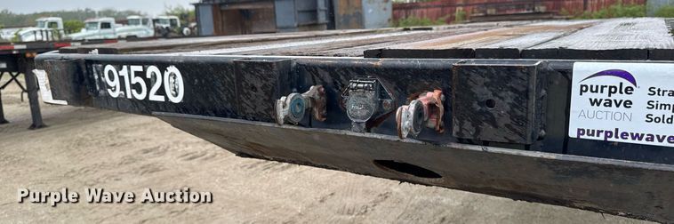 image for item DV2675 1996 Lufkin FL-11 flatbed trailer