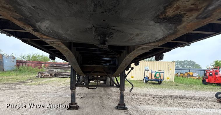 image for item DV2675 1996 Lufkin FL-11 flatbed trailer