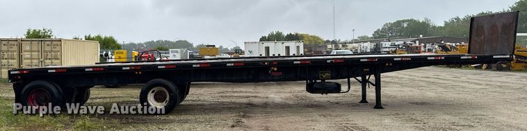image for item DV2690 1992 Fruehauf PBA-T2-45 flatbed trailer