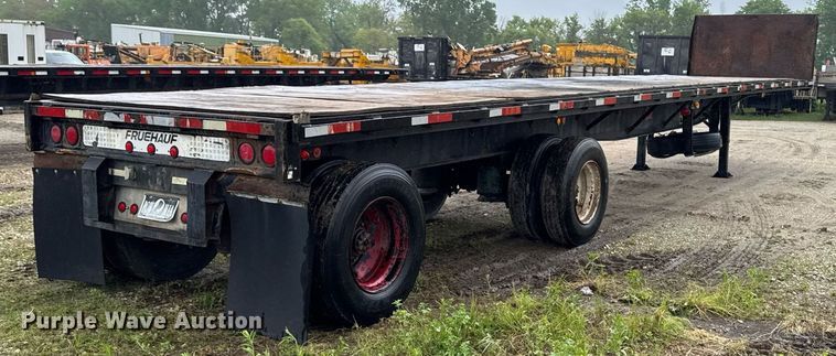 image for item DV2690 1992 Fruehauf PBA-T2-45 flatbed trailer