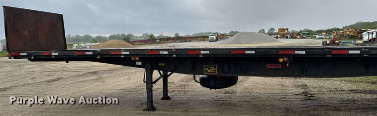 image for item DV2690 1992 Fruehauf PBA-T2-45 flatbed trailer