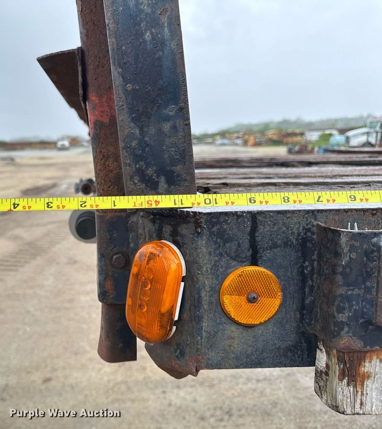 image for item DV2690 1992 Fruehauf PBA-T2-45 flatbed trailer