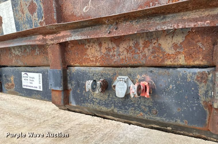 image for item DV2690 1992 Fruehauf PBA-T2-45 flatbed trailer