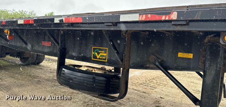 image for item DV2690 1992 Fruehauf PBA-T2-45 flatbed trailer