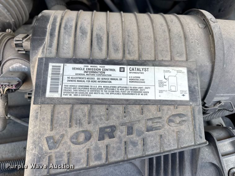 image for item DV4053 2006 Chevrolet Express 1500 van