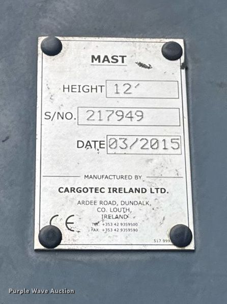 image for item DW1968 2015 Moffet M8 55.3 forklift
