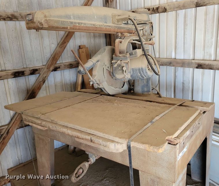 image for item DX6963 DeWalt GE65 radial arm saw