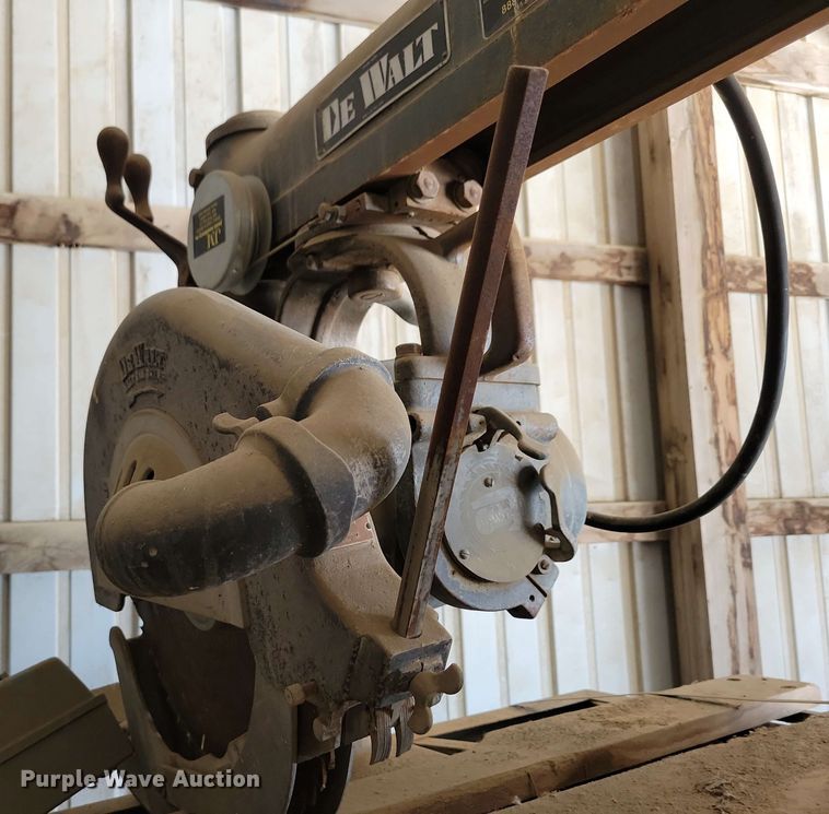 image for item DX6963 DeWalt GE65 radial arm saw