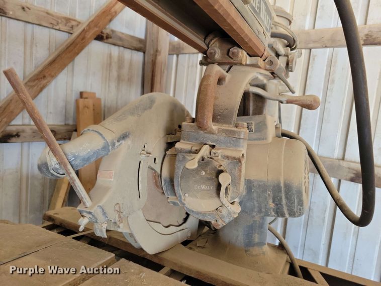 image for item DX6963 DeWalt GE65 radial arm saw