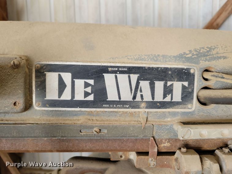 image for item DX6963 DeWalt GE65 radial arm saw