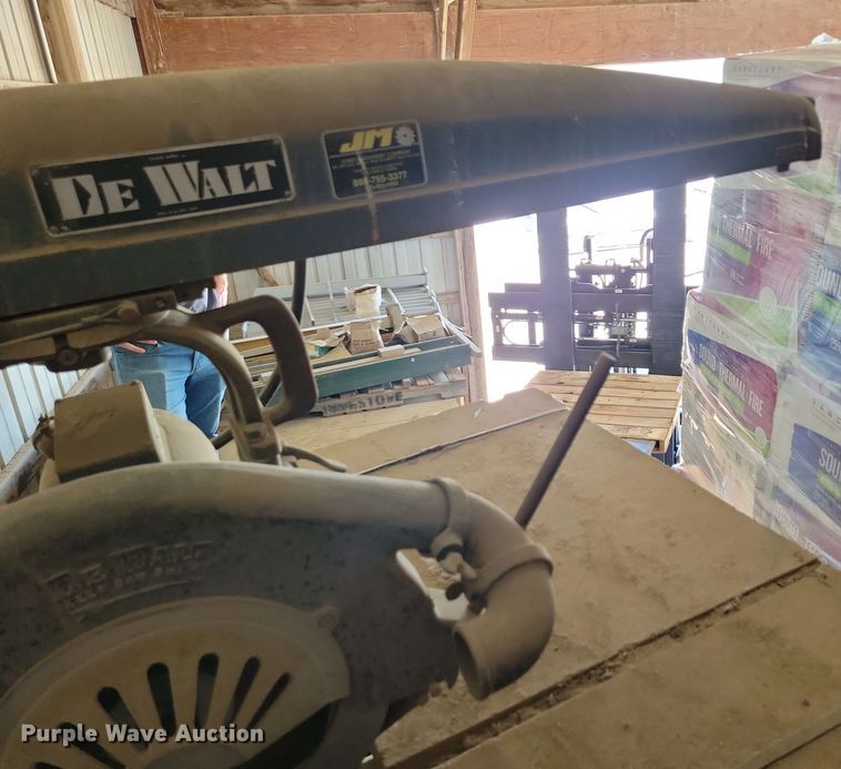 image for item DX6963 DeWalt GE65 radial arm saw
