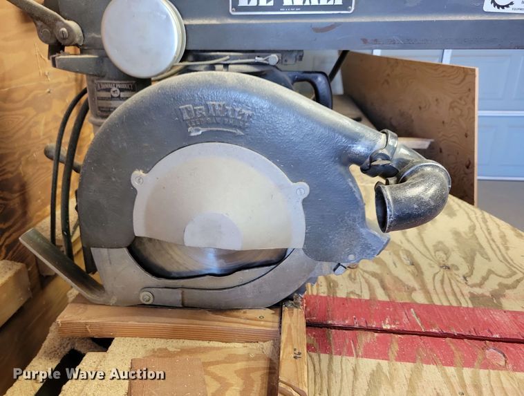 image for item DX6964 DeWalt GE65 radial arm saw