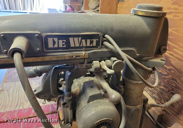 image for item DX6964 DeWalt GE65 radial arm saw