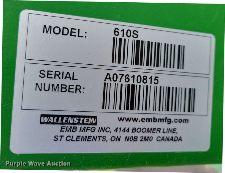 image for item DX6966 Wallenstein BX62 wood chipper