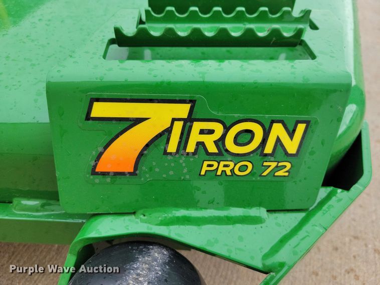image for item DX6973 2021 John Deere 7 Iron Pro 72 mower deck